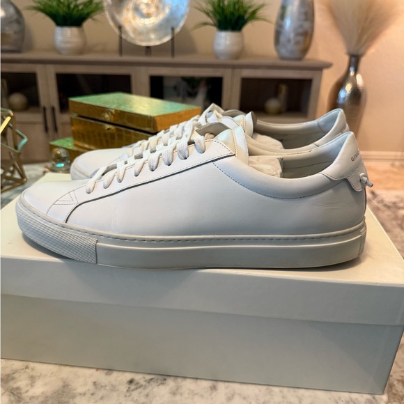Givenchy White Leather Sneakers